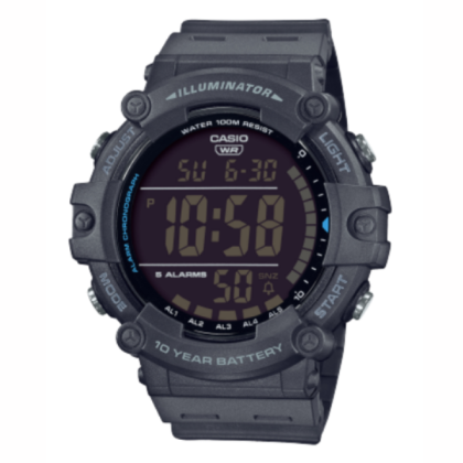 Casio General AE-1500WH-8BV Dark Grey Resin Band Men Youth Watch